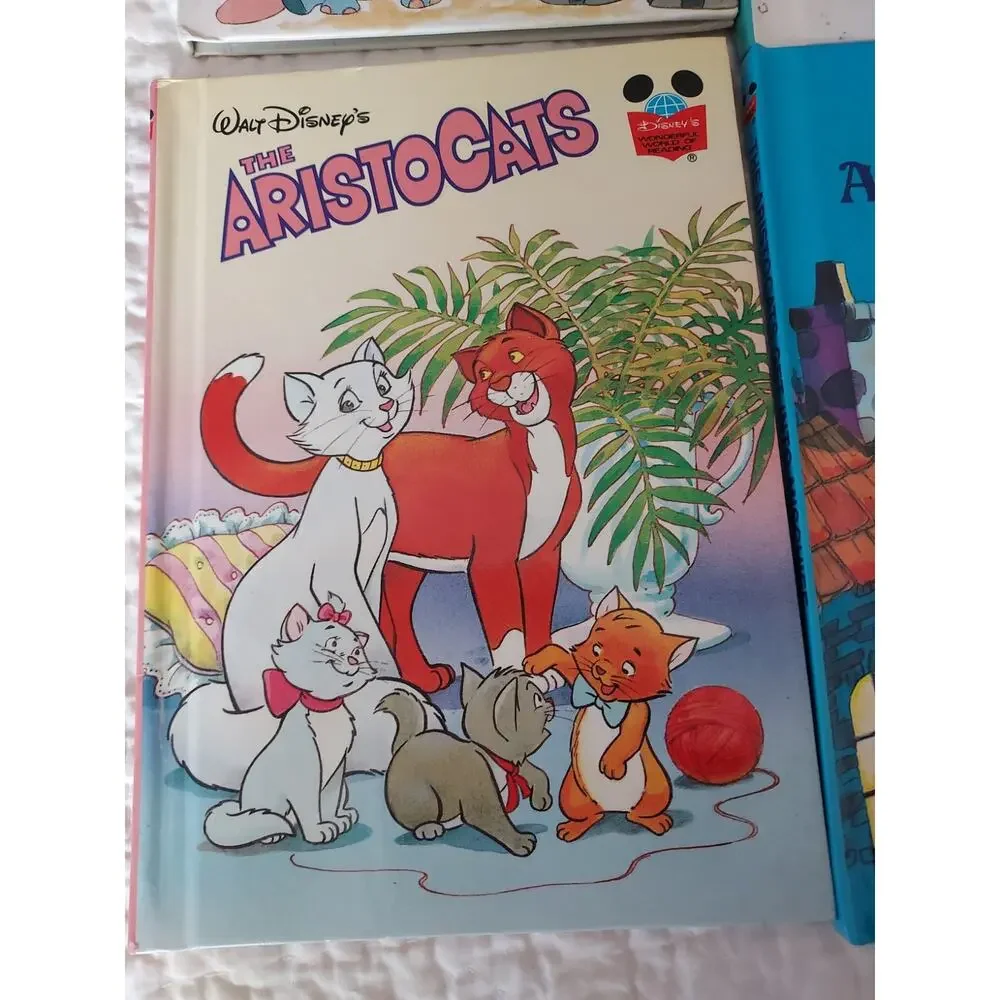 Lot Of 10 Wonderful World Of Reading Disney Books EUC Aristocats Pooh Dumbo Jafr